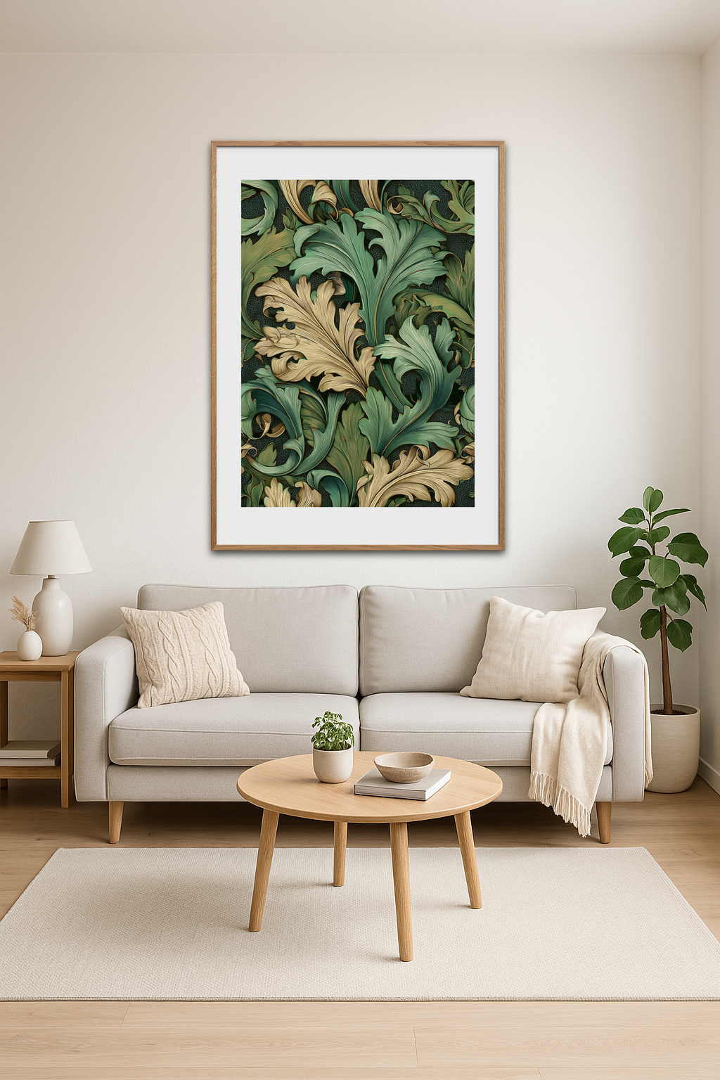 Svalende bladernes sus - Room Environment (Tall Format)