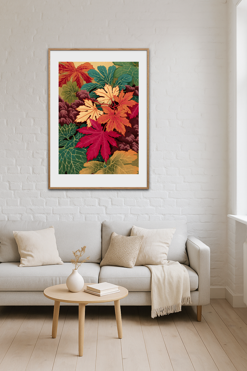 Efterårets varme knitring - Room Environment (Tall Format)