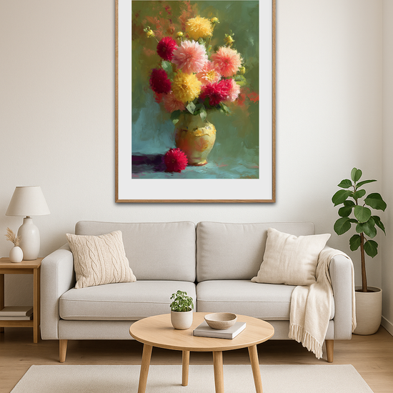 Honningblød blomstersus - Room Environment (Tall Format)