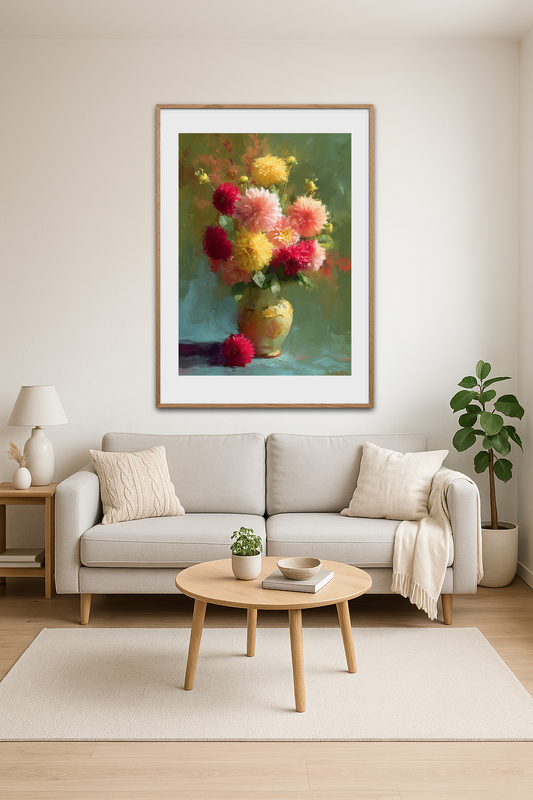 Honningblød blomstersus - Room Environment (Tall Format)