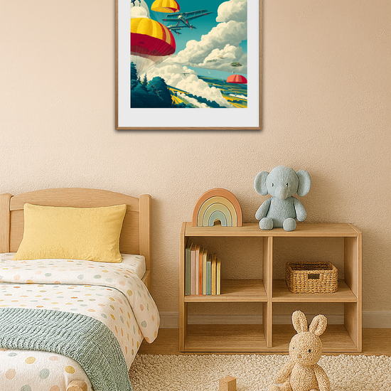 Luftens trommeslag i frit fald - Room Environment (Tall Format)