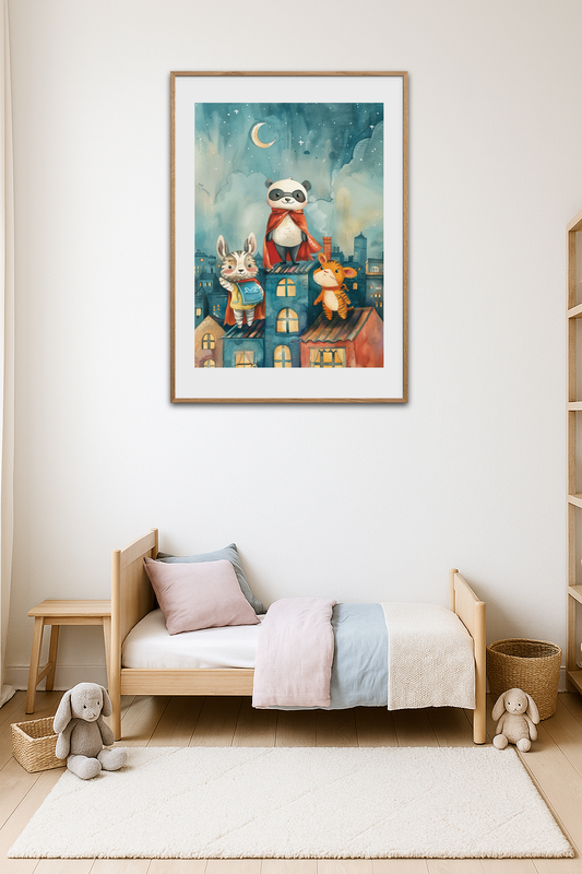 Tagenes bløde månesang - Room Environment (Tall Format)