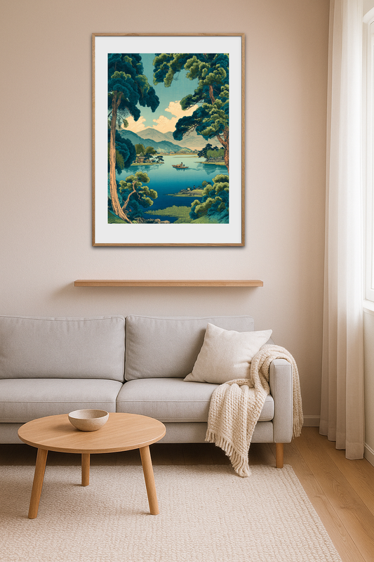 Stillevandets hvisken - Room Environment (Tall Format)