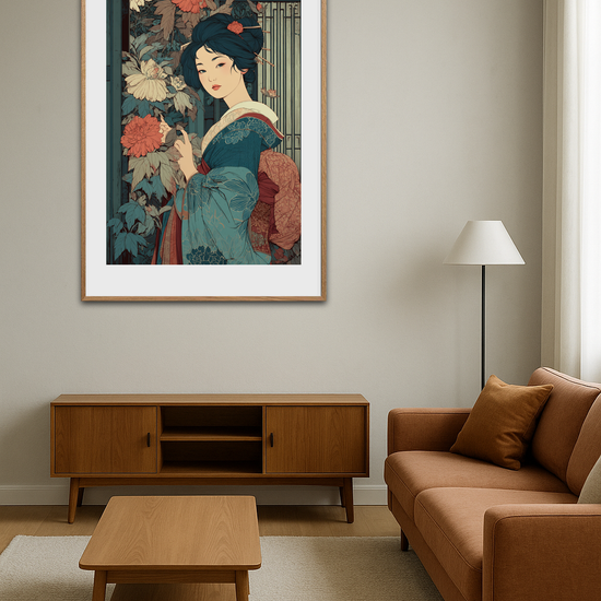 Sommerens hvisken bag skodderne - Room Environment (Tall Format)