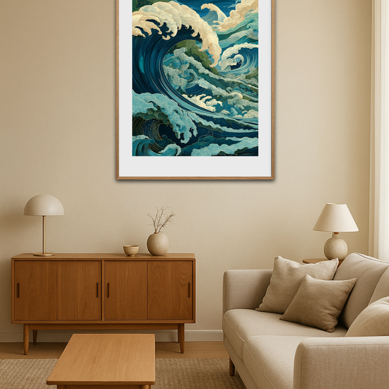 Havets hviskende brøl - Room Environment (Tall Format)