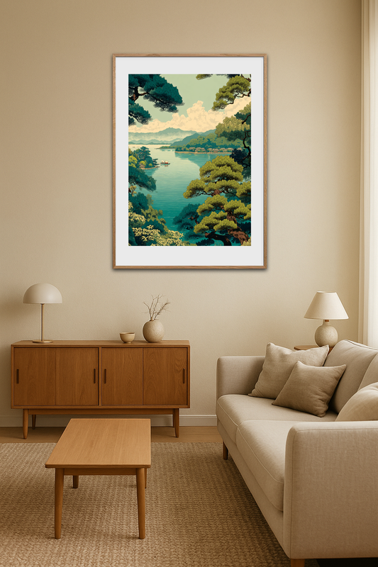 Bølgernes stille hvisken - Room Environment (Tall Format)
