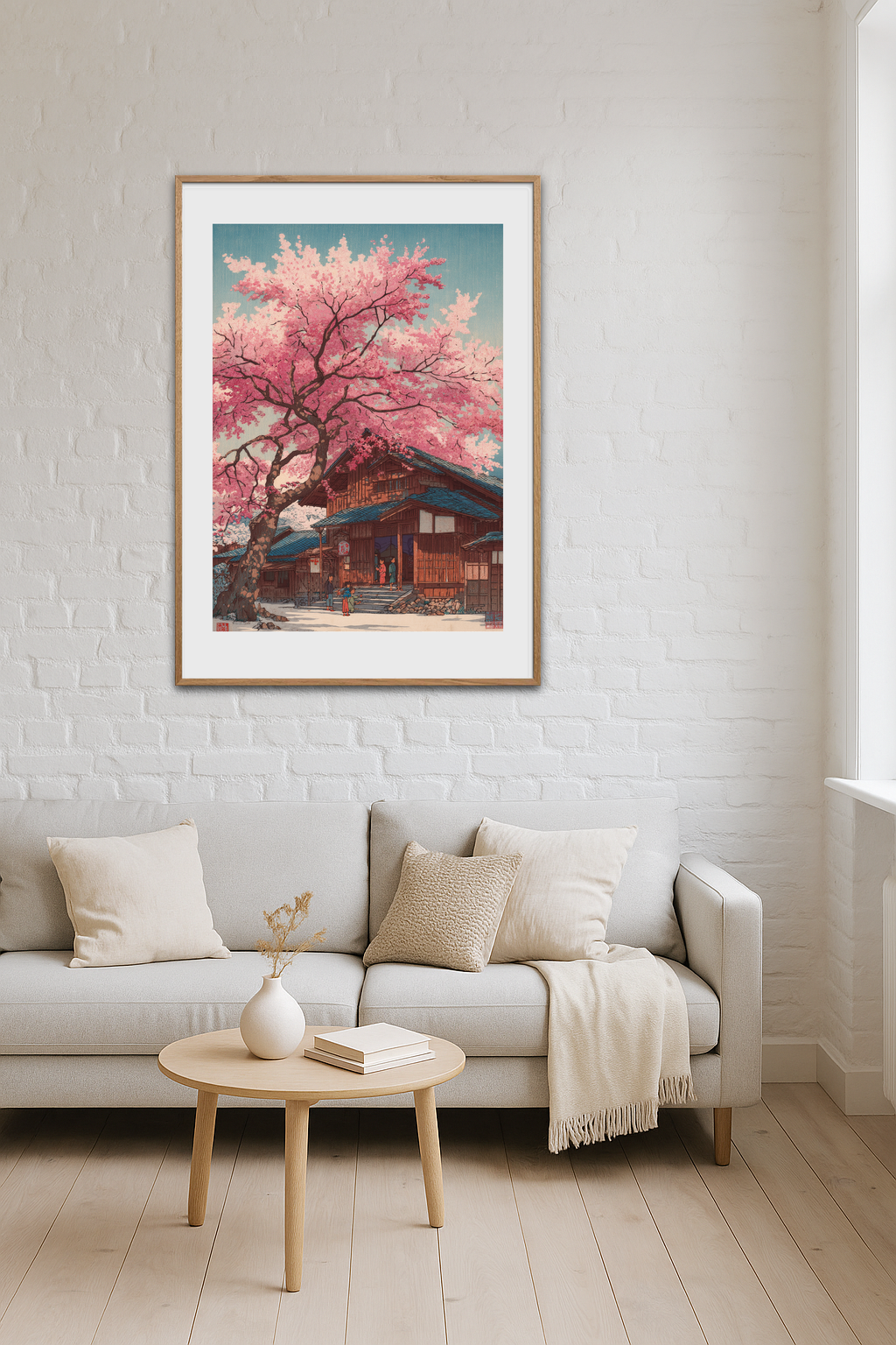 Hvisken af rosa regn - Room Environment (Tall Format)