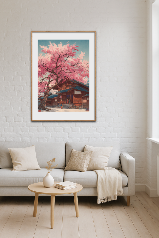 Hvisken af rosa regn - Room Environment (Tall Format)