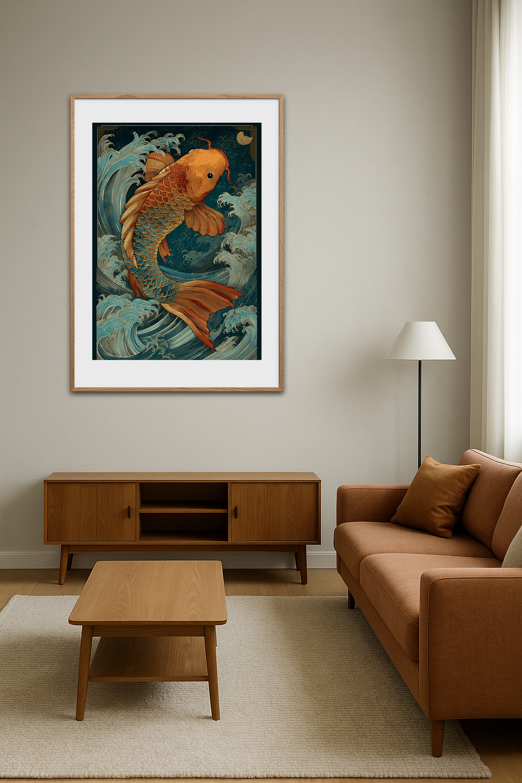 Bølgesang fra gyldne skæl - Room Environment (Tall Format)