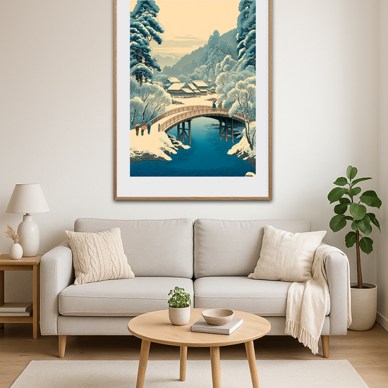 Sneen hvisker over broen - Room Environment (Tall Format)