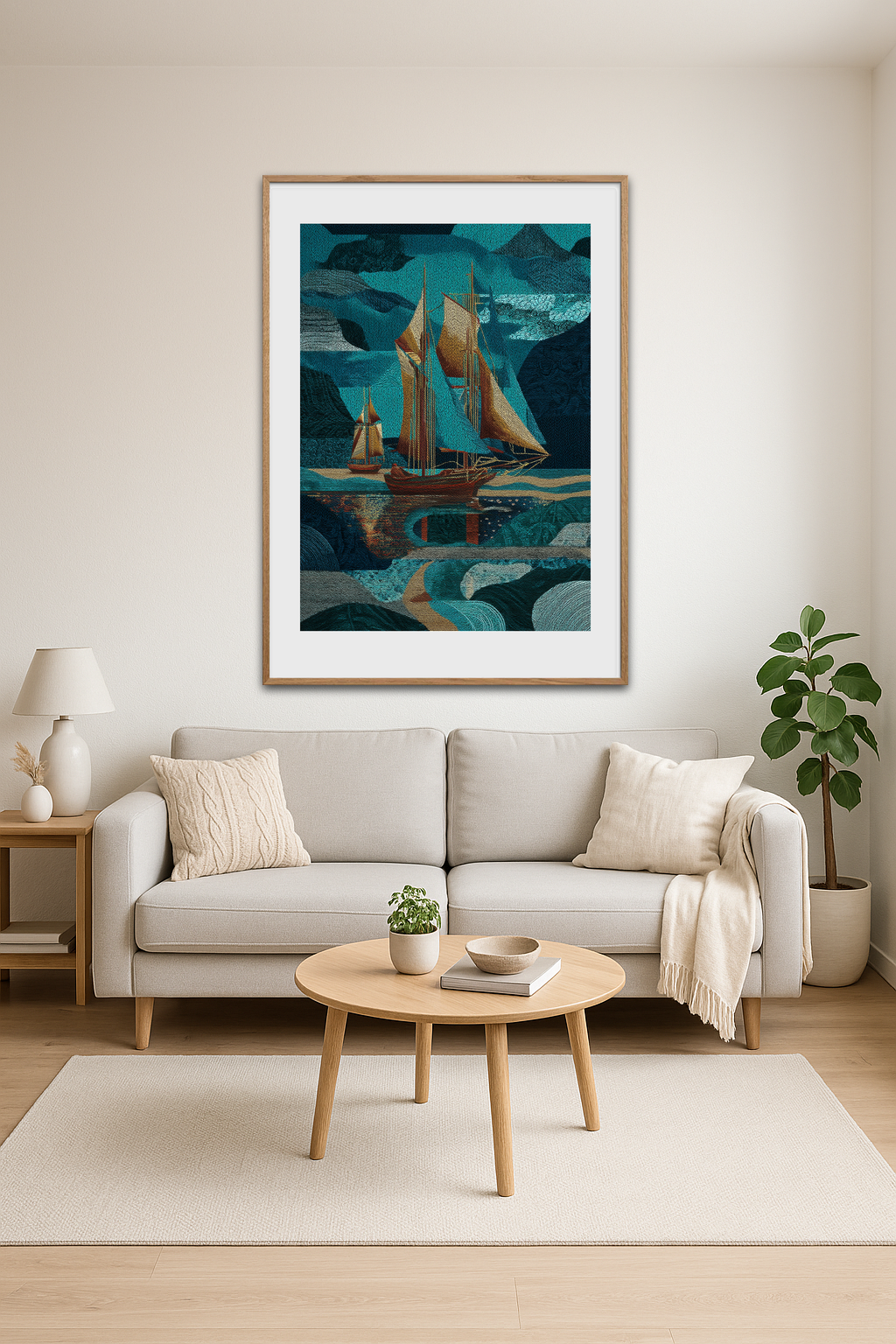 Sejlens sang under månen - Room Environment (Tall Format)