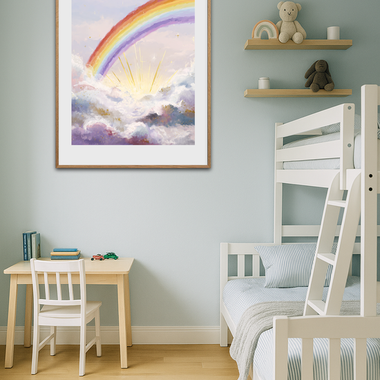 Regnbuens stille klang - Room Environment (Tall Format)