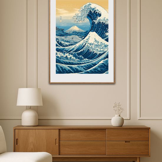 Saltet på tungen af bølger - Room Environment (Tall Format)