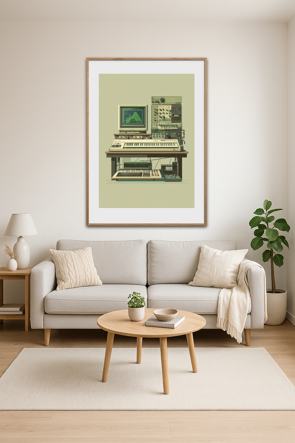 Lydens grønne kurver - Room Environment (Tall Format)