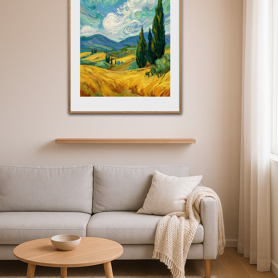 Vindens sang i gyldent hav - Room Environment (Tall Format)