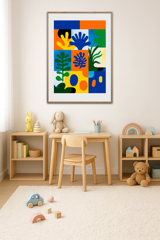 Farvernes stille sus - Room Environment (Tall Format)