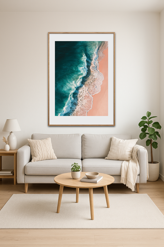 Havets hvisken mod sand - Room Environment (Tall Format)