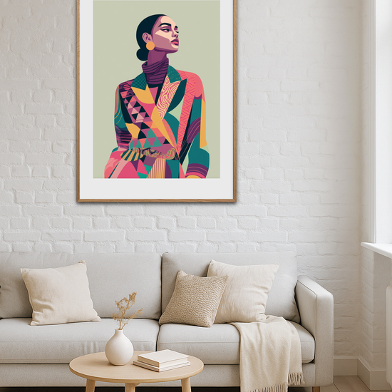 Suset af farvede stoffer - Room Environment (Tall Format)