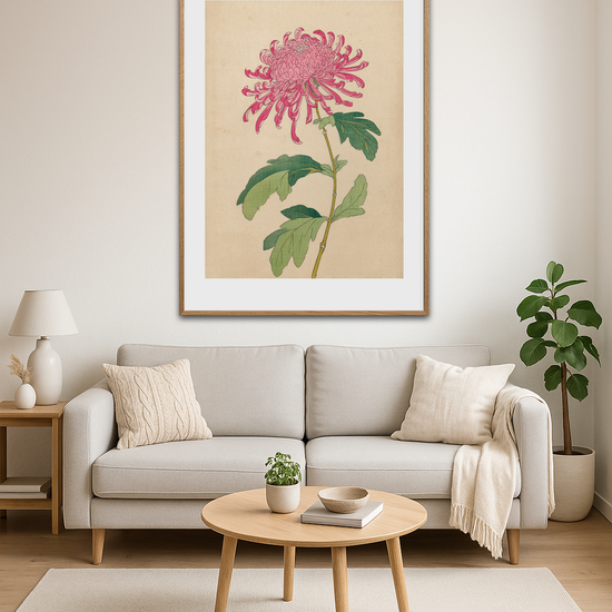 Silkesus fra krøllede bånd - Room Environment (Tall Format)