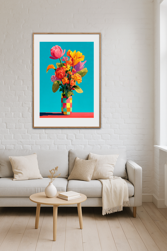 Sommerens syngende farver - Room Environment (Tall Format)