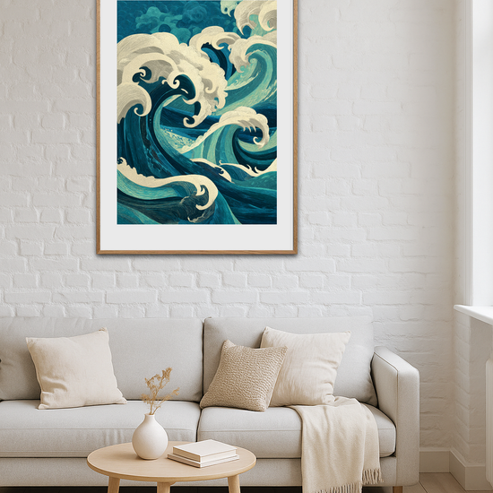 Havets hviskende klang - Room Environment (Tall Format)