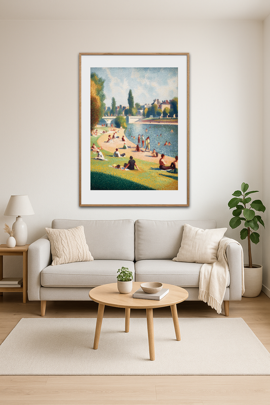 Smagen af sommer ved åen - Room Environment (Tall Format)