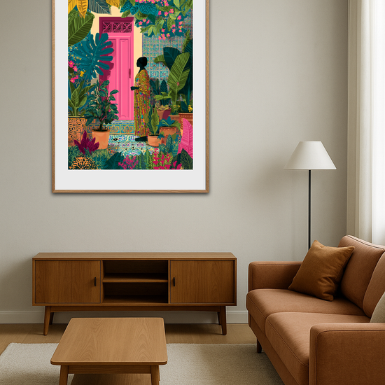 Tropisk stilheds sagte rytme - Room Environment (Tall Format)