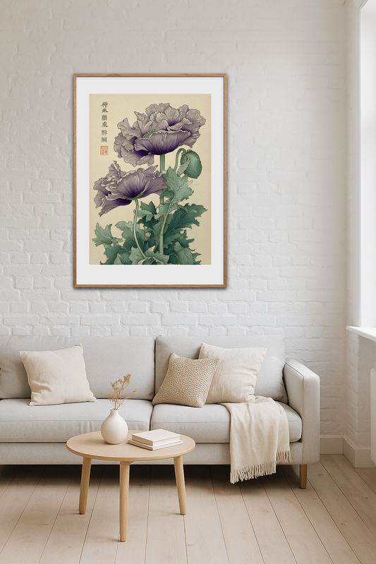 Hviskende silkevind - Room Environment (Tall Format)