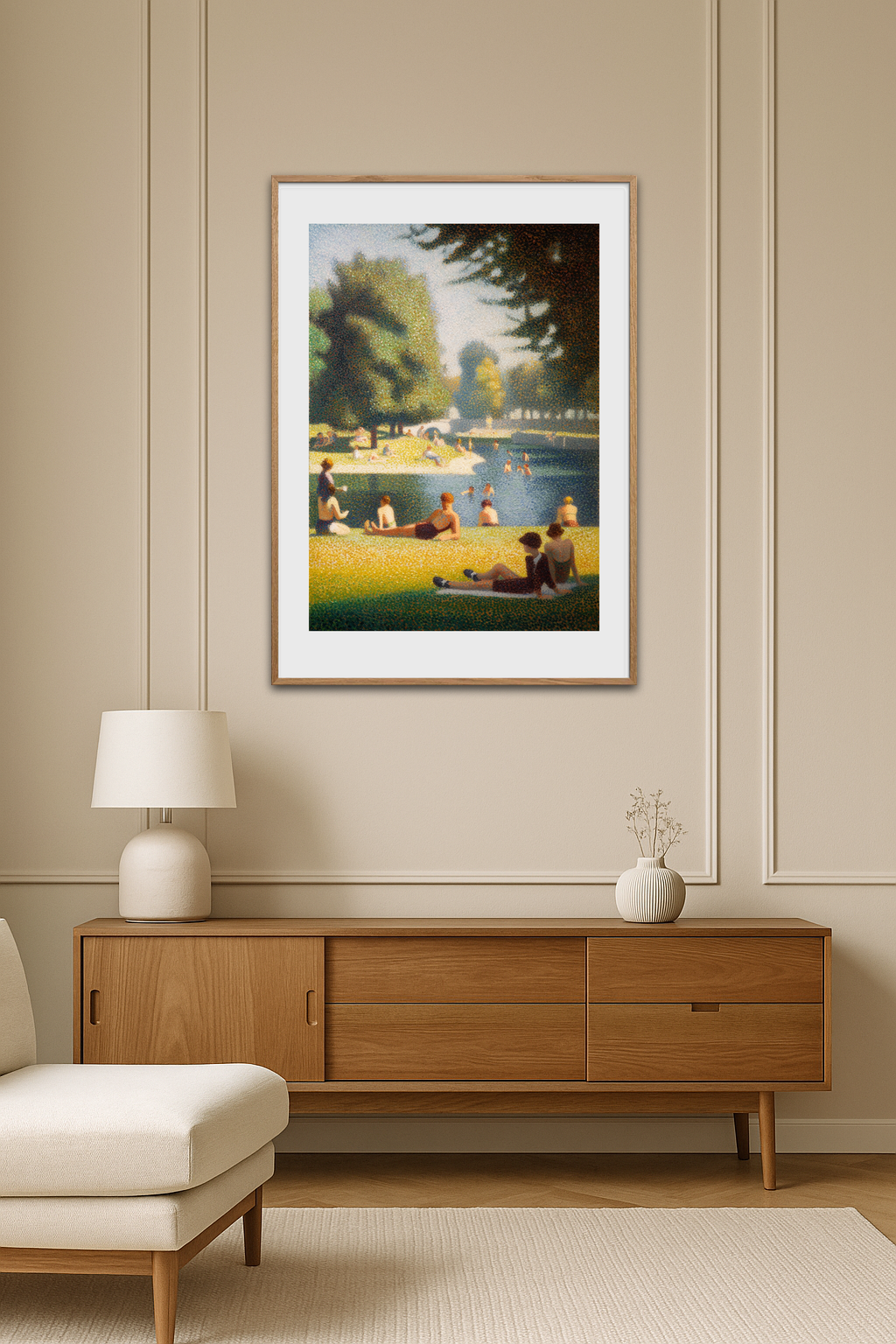 Solens bløde greb - Room Environment (Tall Format)