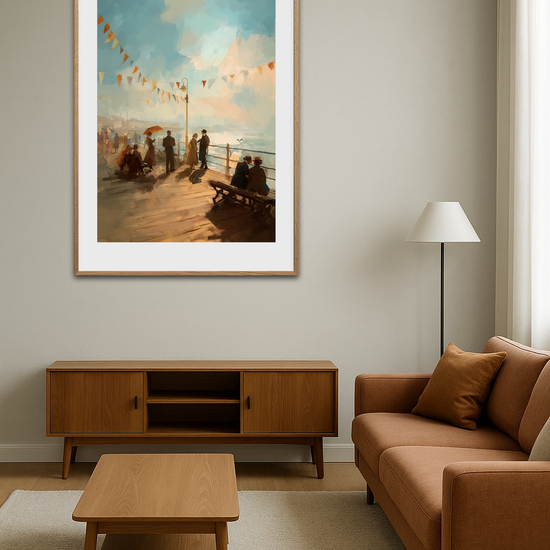 Solskinsvarme under flagernes sus - Room Environment (Tall Format)