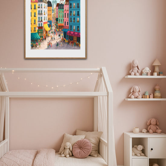 Kaffeduft og brostensklang - Room Environment (Tall Format)