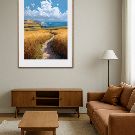 Havets hvisken langs stien - Room Environment (Tall Format)