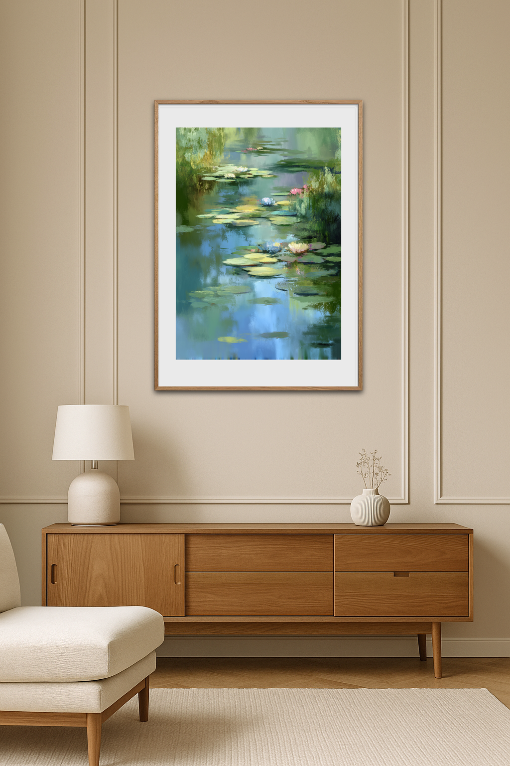 Vandliljens tause klang - Room Environment (Tall Format)