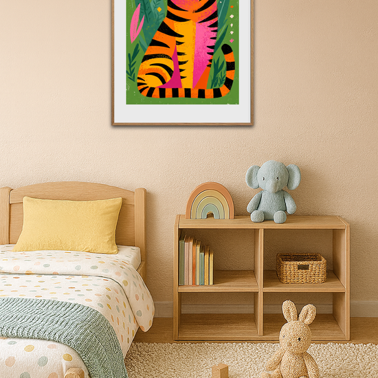 Stille brøl i farver - Room Environment (Tall Format)