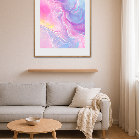 **Lyd af flydende silke** - Room Environment (Tall Format)