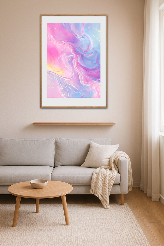**Lyd af flydende silke** - Room Environment (Tall Format)