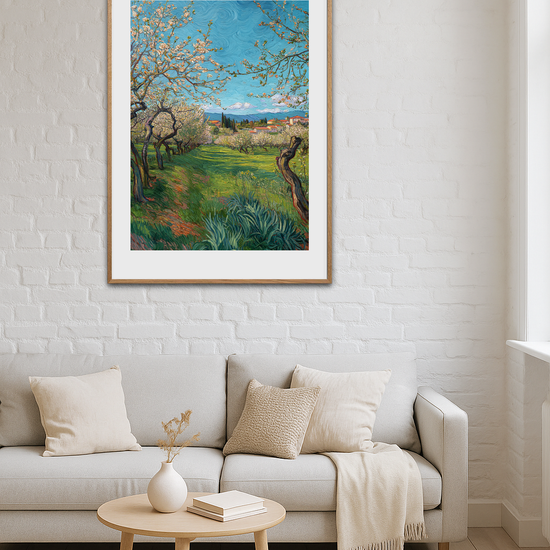 Vinden der hvisker i blomster - Room Environment (Tall Format)