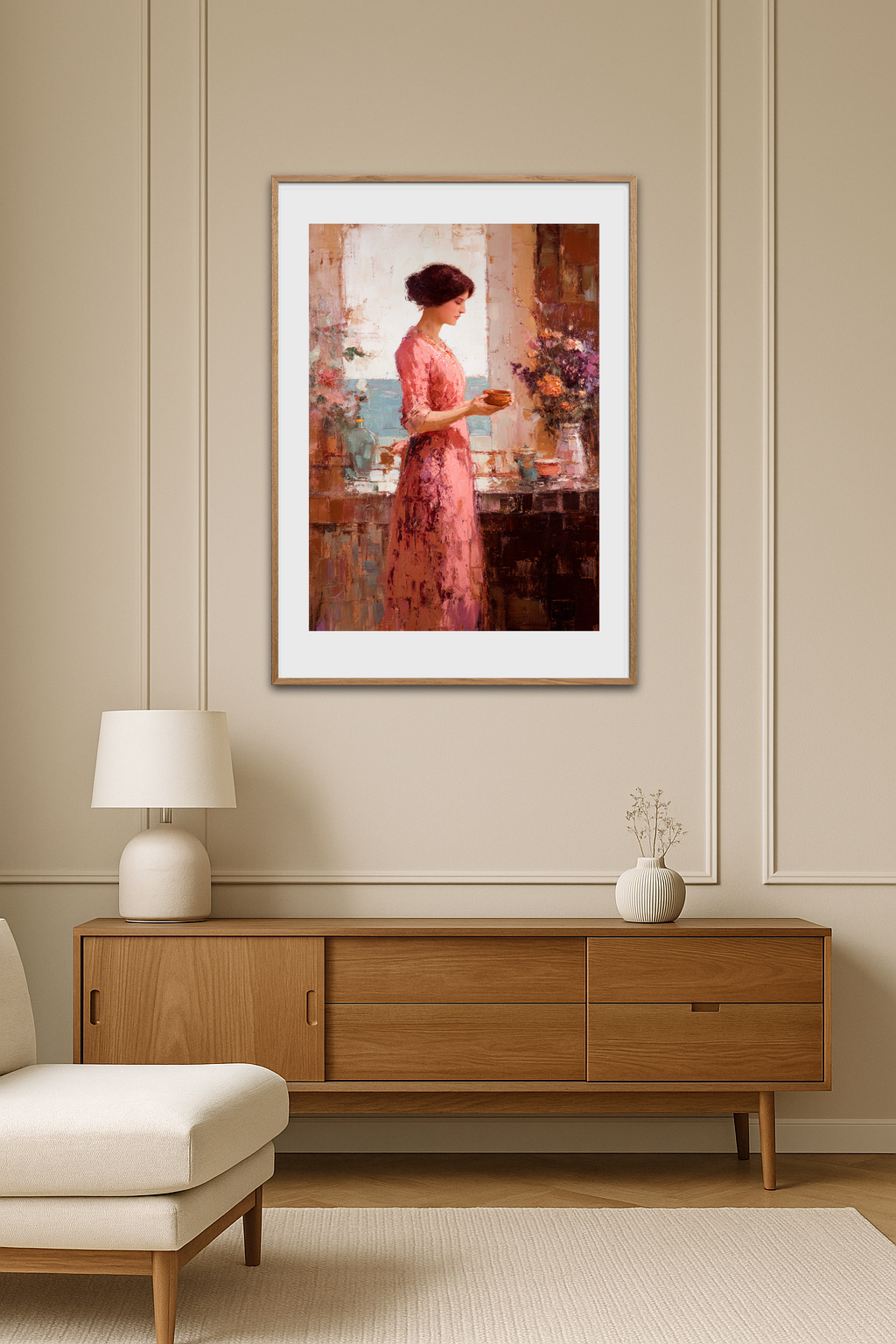 Smagens stille ritual - Room Environment (Tall Format)