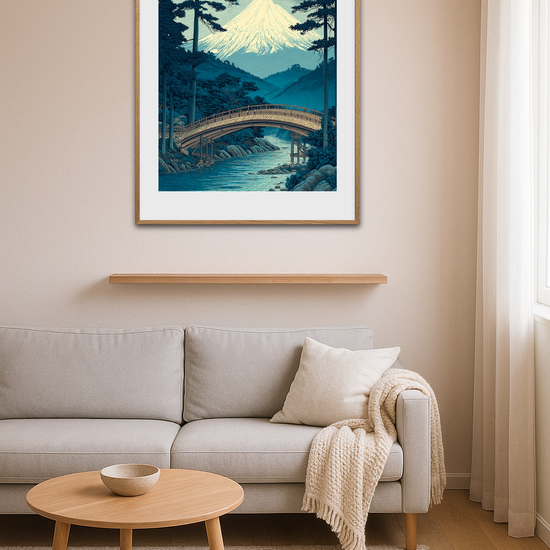 Månens stille hvisken over broen - Room Environment (Tall Format)