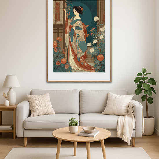 Månesus i silkeblød nat - Room Environment (Tall Format)