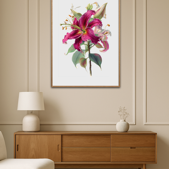 Hviskende sødme i blomst - Room Environment (Tall Format)