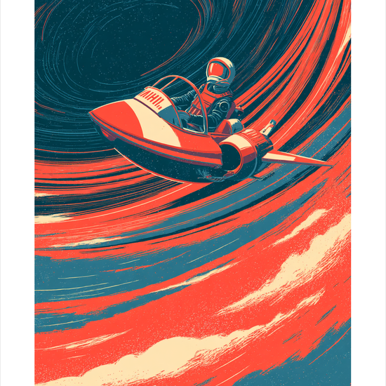 Stjernedansens hvisken - No Frame, With White Border