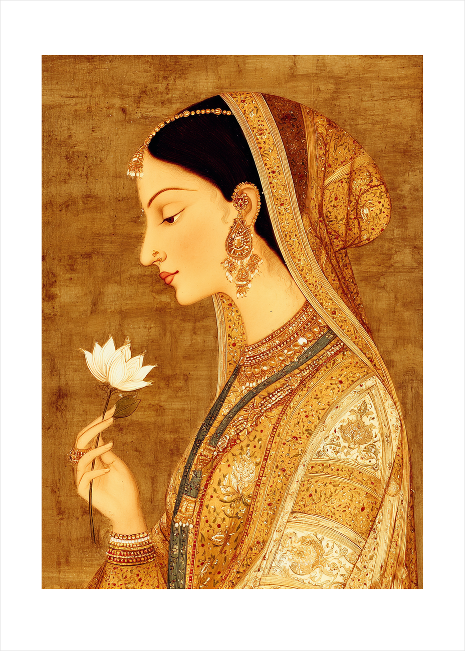 Silkets stille sus - No Frame, With White Border