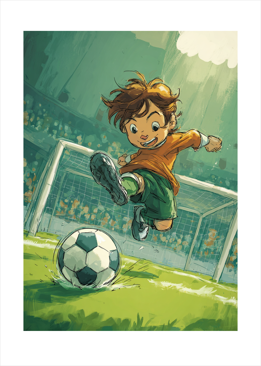 Sparkets varme sus - No Frame, With White Border