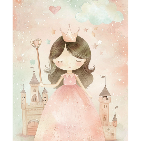 Kongelig stille hvisken - No Frame, With White Border