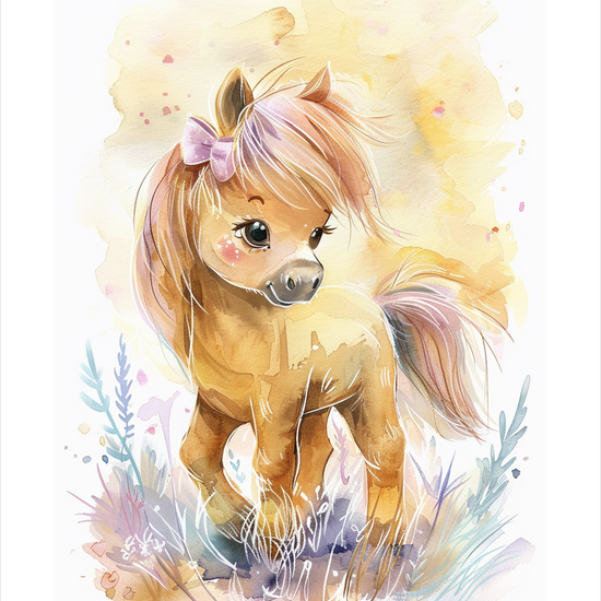 Smag af sommerlys - No Frame, With White Border