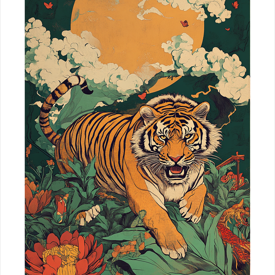 Brøl mellem jadeblade - No Frame, With White Border