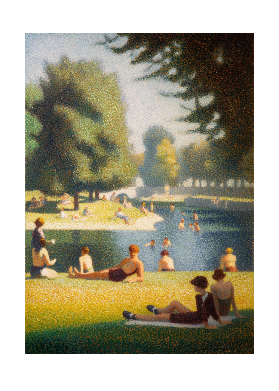 Solens bløde greb - No Frame, With White Border