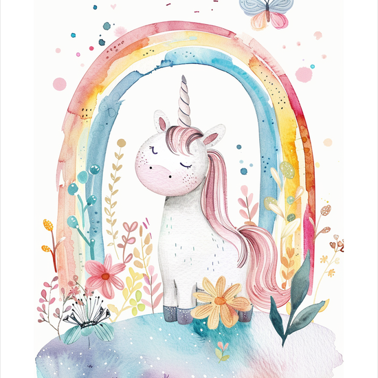 Smagen af regnbuens ro - No Frame, With White Border