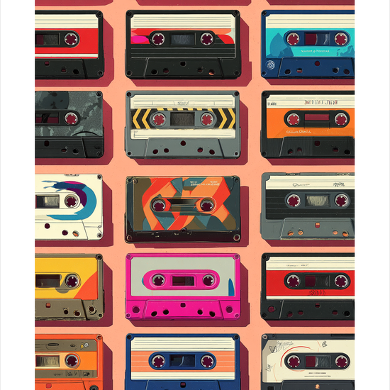 Smag af analog nostalgi - No Frame, With White Border